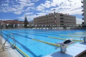 entraînement de natation piscine olympique